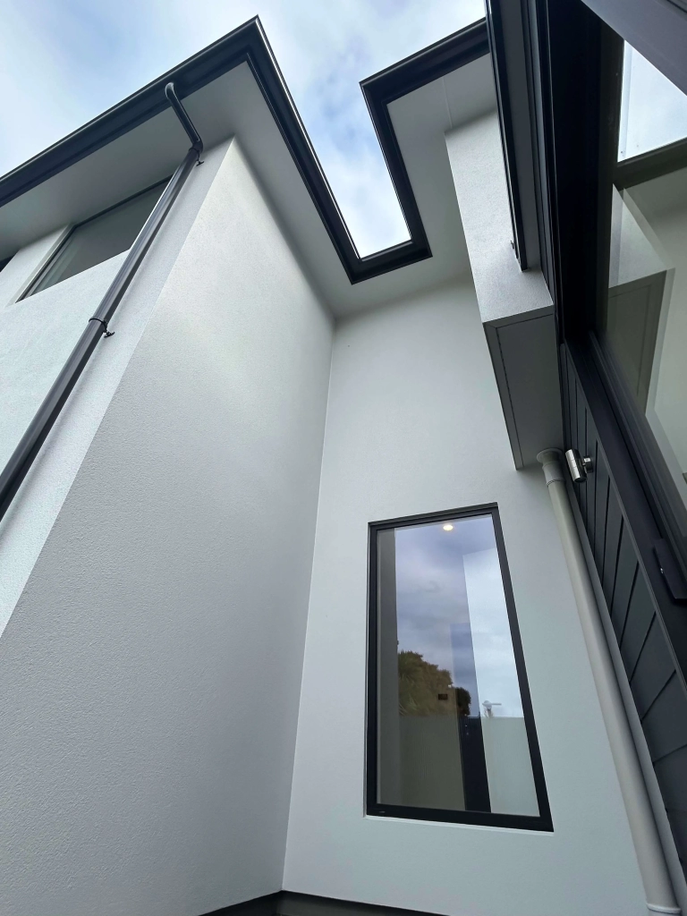 Exterior of 4-bedroom 2-bathroom custom home at Karo Place, Ilam