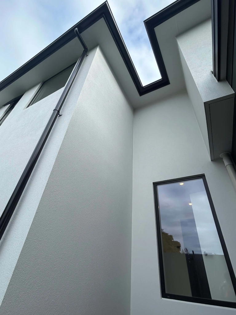 Exterior of 4-bedroom 2-bathroom custom home at Karo Place, Ilam