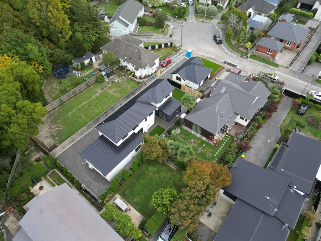 Exterior of 4-bedroom 2-bathroom custom home at Karo Place, Ilam