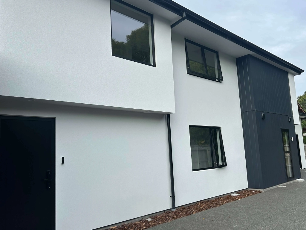 Exterior of 4-bedroom 2-bathroom custom home at Karo Place, Ilam