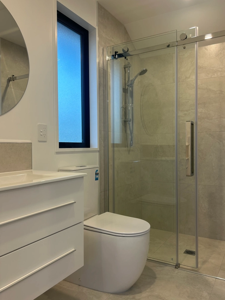 Bathroom in 3-bedroom 2-bathroom custom home at Gardiners Road, Harewood