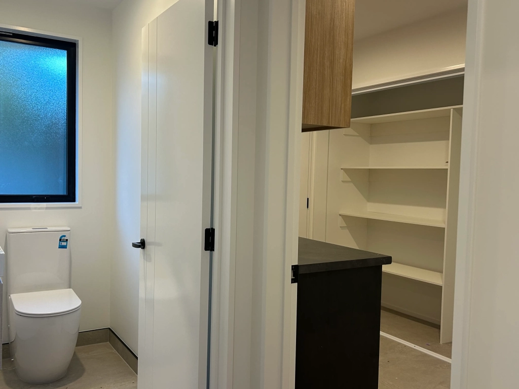 Bathroom in 4-bedroom 2-bathroom custom home at Dominico Lane, Wigram