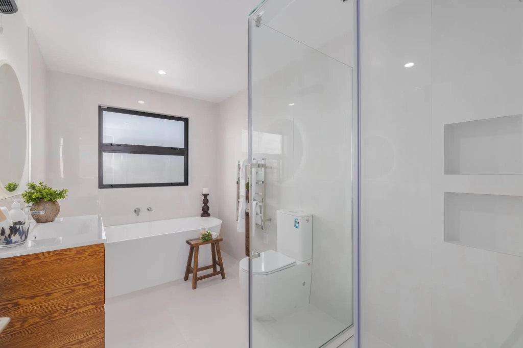 Bathroom in 4-bedroom 2-bathroom custom home at Abberley Crescent, St Albans