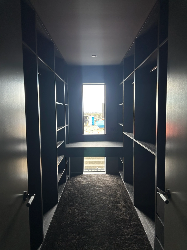 Bedroom in 4-bedroom 2-bathroom custom home at Kitcheners Knoll Road, Kennedys Bush