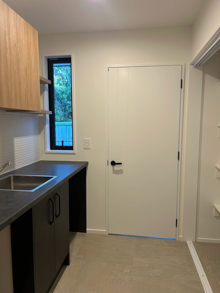 Garage of 4-bedroom 2-bathroom custom home at Dominico Lane, Wigram