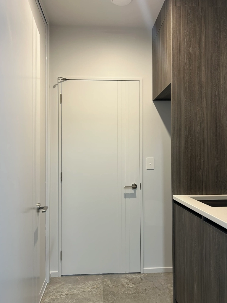 Garage of 4-bedroom 2-bathroom custom home at Quaifes Road, Halswell