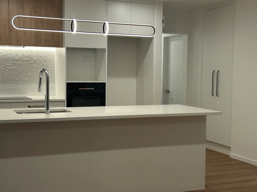 Kitchen in 3-bedroom 2-bathroom custom home at Gardiners Road, Harewood