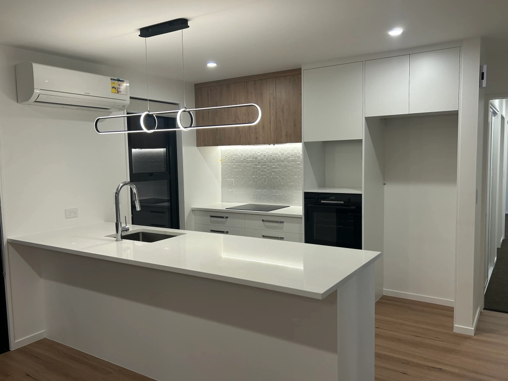 Kitchen in 3-bedroom 2-bathroom custom home at Gardiners Road, Harewood
