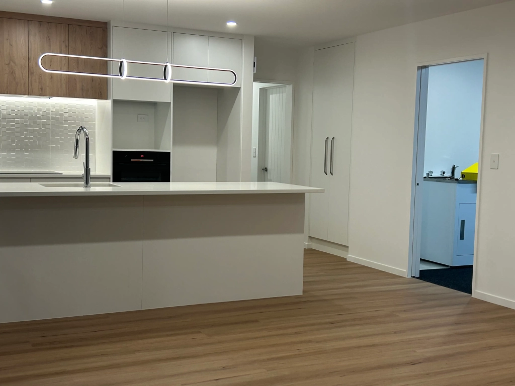 Kitchen in 3-bedroom 2-bathroom custom home at Gardiners Road, Harewood