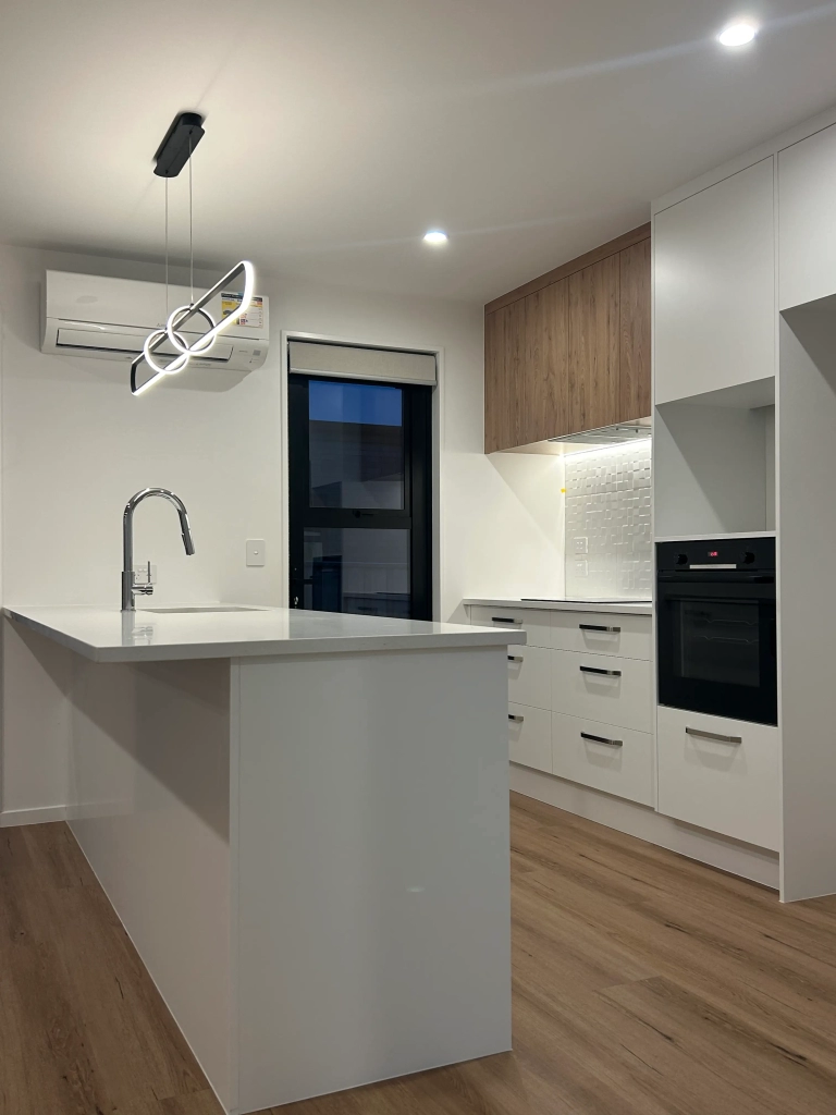 Kitchen in 3-bedroom 2-bathroom custom home at Gardiners Road, Harewood