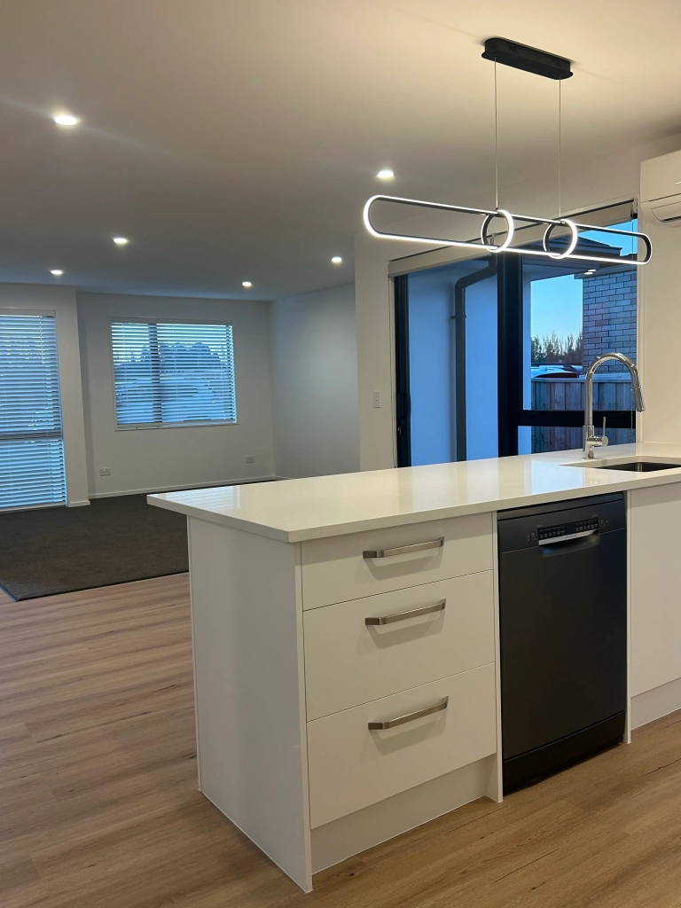 Kitchen in 3-bedroom 2-bathroom custom home at Gardiners Road, Harewood