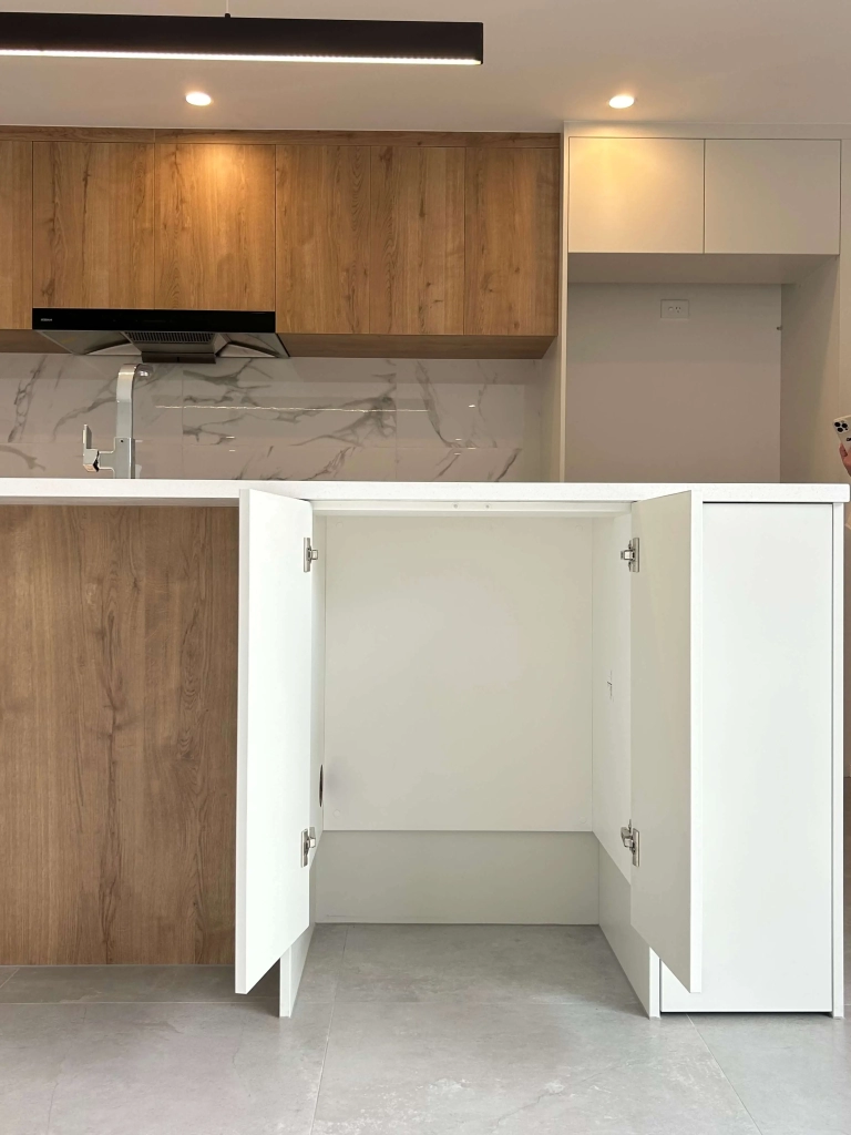Kitchen in 4-bedroom 2-bathroom custom home at Karo Place, Ilam