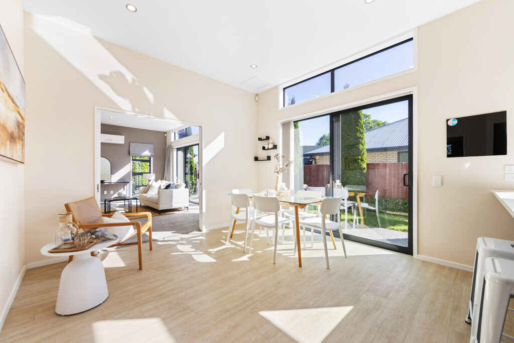Kitchen in 3-bedroom 3-bathroom custom home at Buchanans Road, Yaldhurst