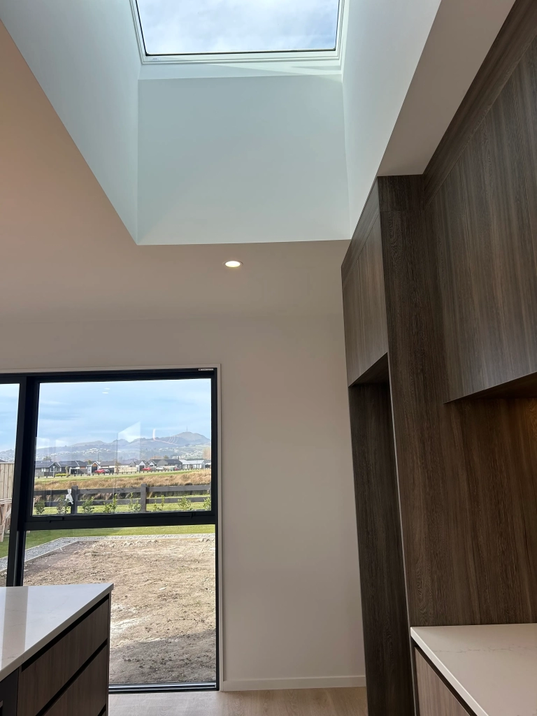 Kitchen in 4-bedroom 2-bathroom custom home at Quaifes Road, Halswell
