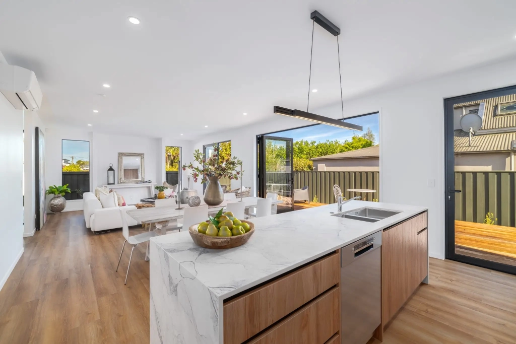 Kitchen in 4-bedroom 2-bathroom custom home at Abberley Crescent, St Albans