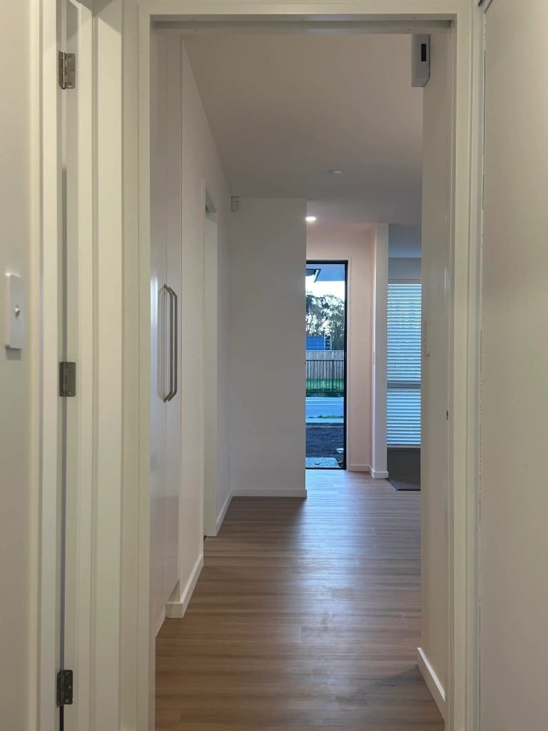Living area in 3-bedroom 2-bathroom custom home at Gardiners Road, Harewood