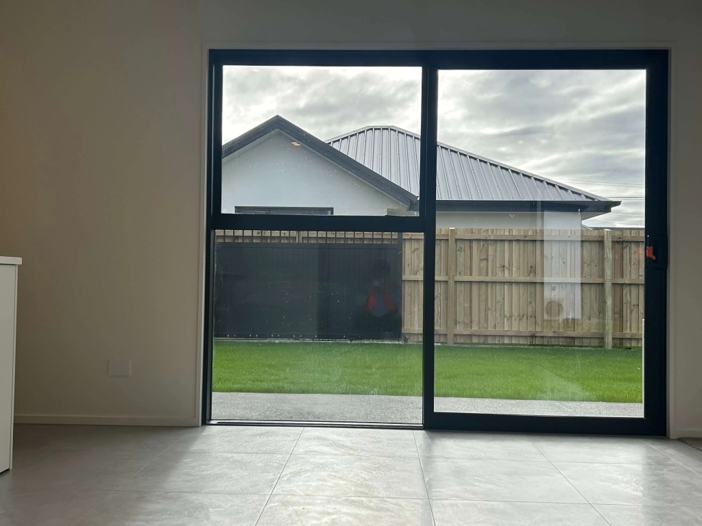 Living area in 4-bedroom 2-bathroom custom home at Karo Place, Ilam