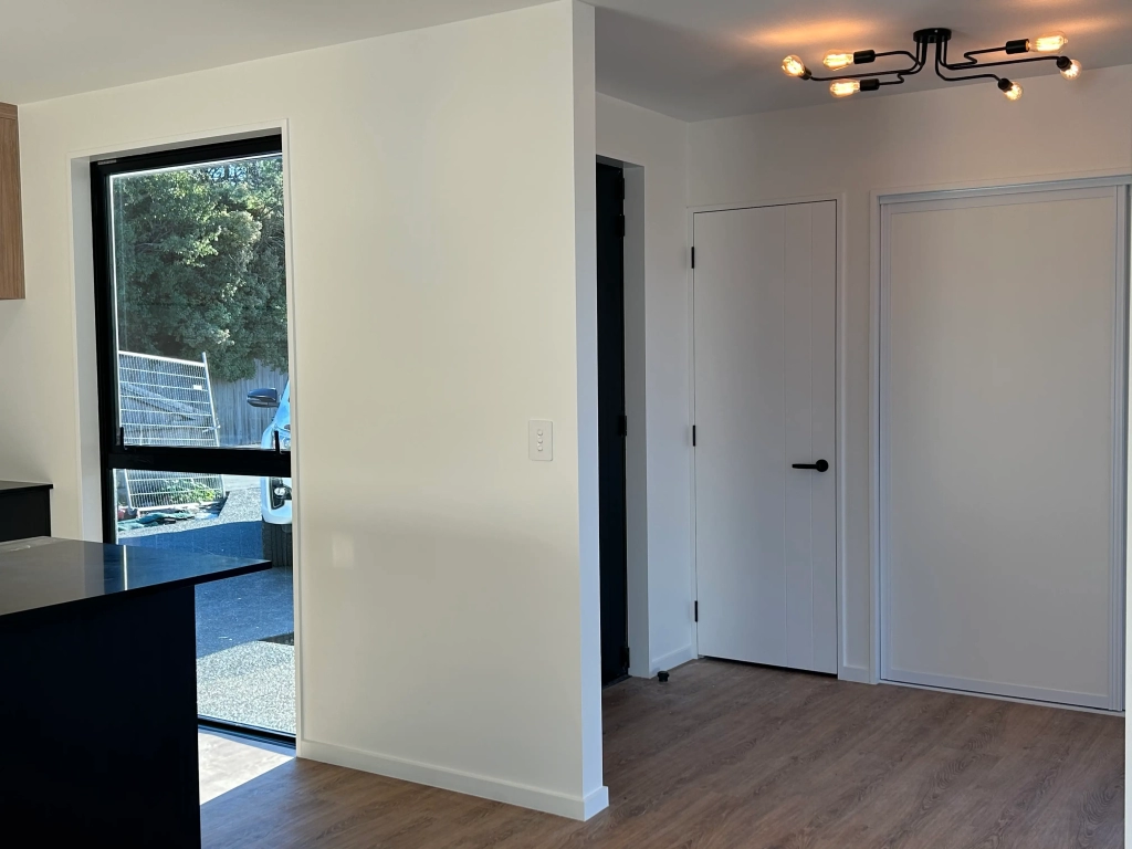 Living area in 4-bedroom 2-bathroom custom home at Dominico Lane, Wigram