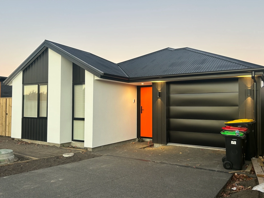 Exterior of 3-bedroom 2-bathroom custom home at Gardiners Road, Harewood