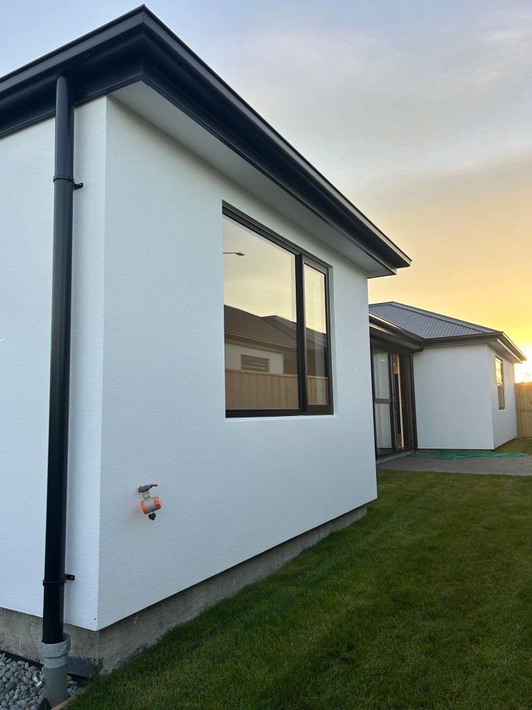 Exterior of 3-bedroom 2-bathroom custom home at Gardiners Road, Harewood