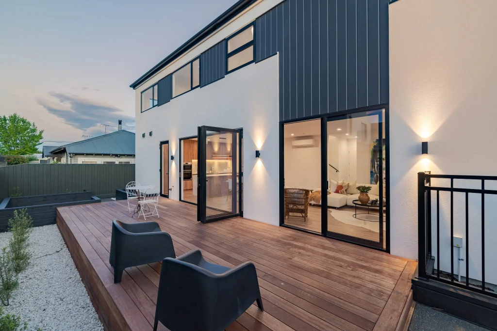 Exterior of 4-bedroom 2-bathroom custom home at Abberley Crescent, St Albans