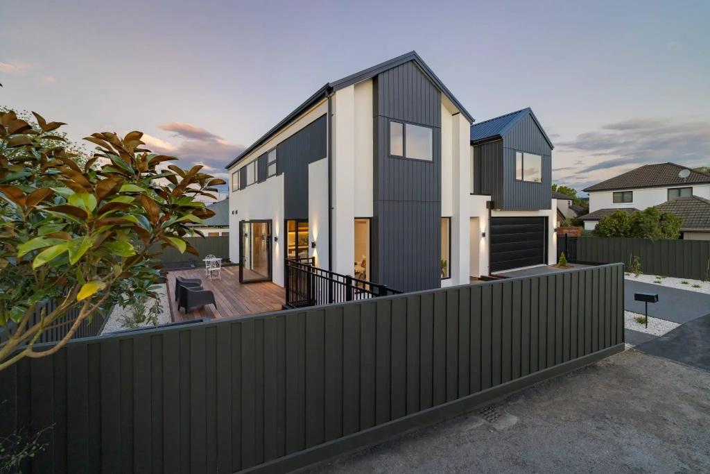 Exterior of 4-bedroom 2-bathroom custom home at Abberley Crescent, St Albans
