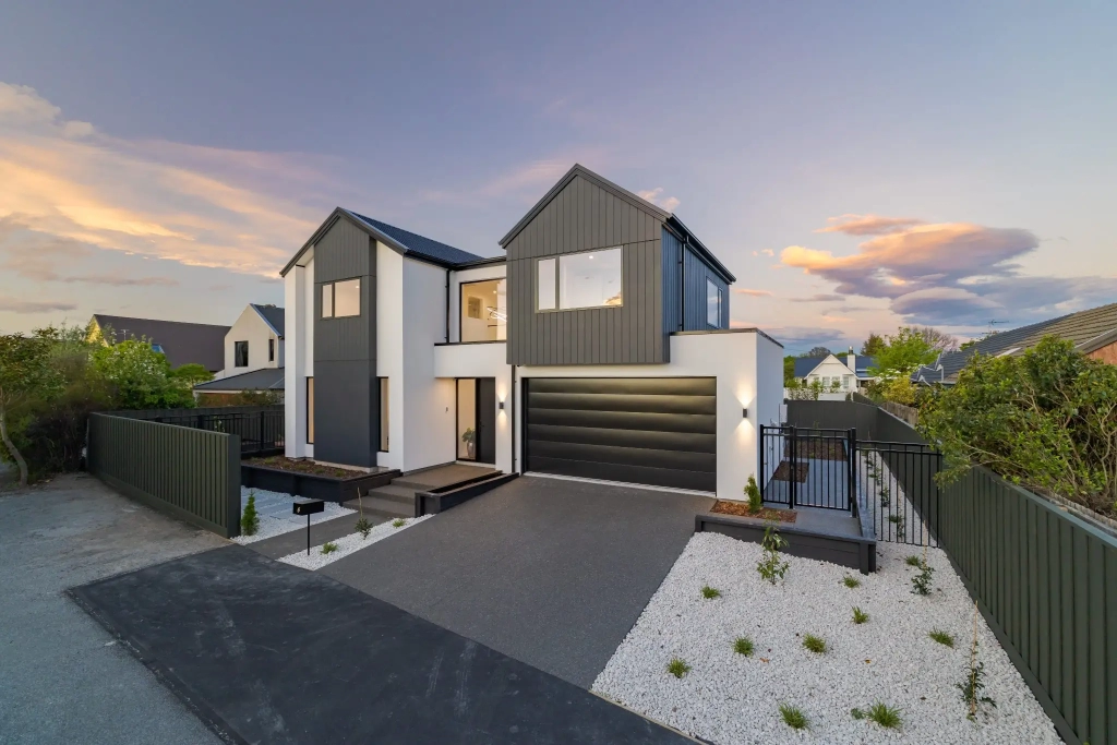 Exterior of 4-bedroom 2-bathroom custom home at Abberley Crescent, St Albans