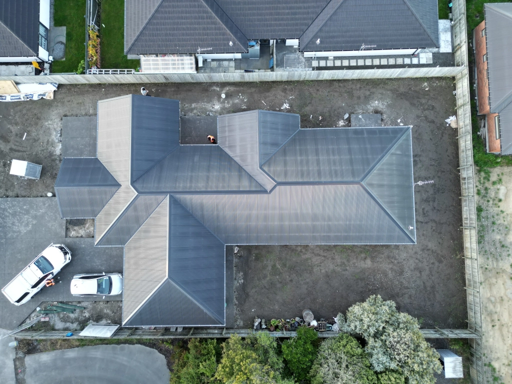 Exterior of 4-bedroom 2-bathroom custom home at Dominico Lane, Wigram
