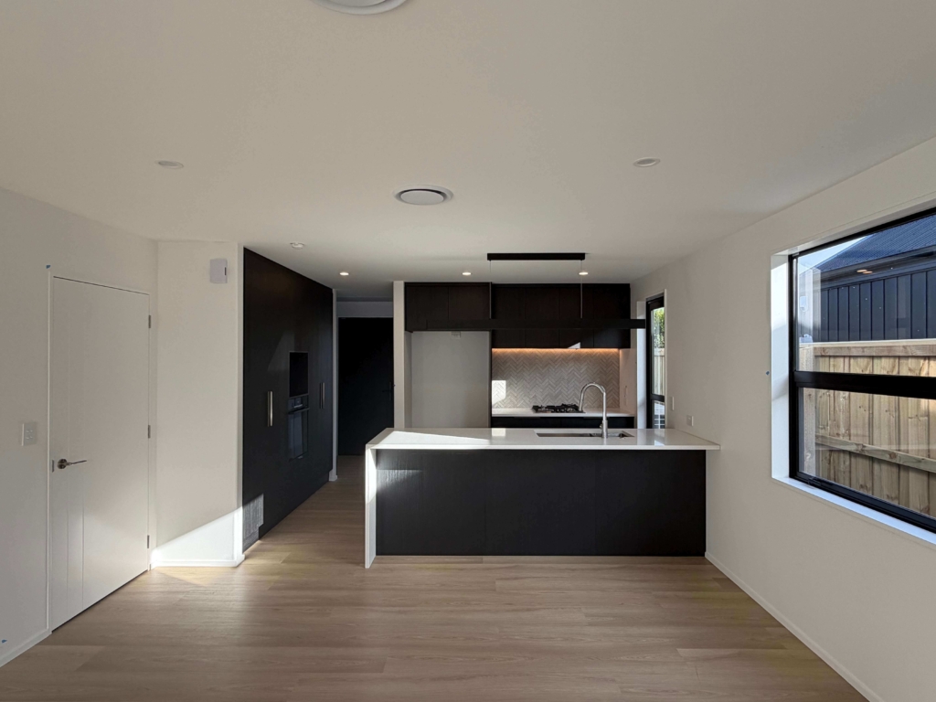 Living area in 4-bedroom 3-bathroom custom home at 99 Birches Road, Prebbleton