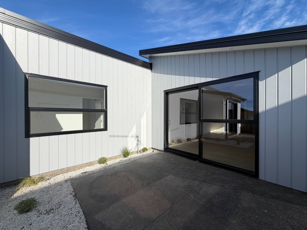 Garden of 4-bedroom 3-bathroom custom home at 99 Birches Road, Prebbleton