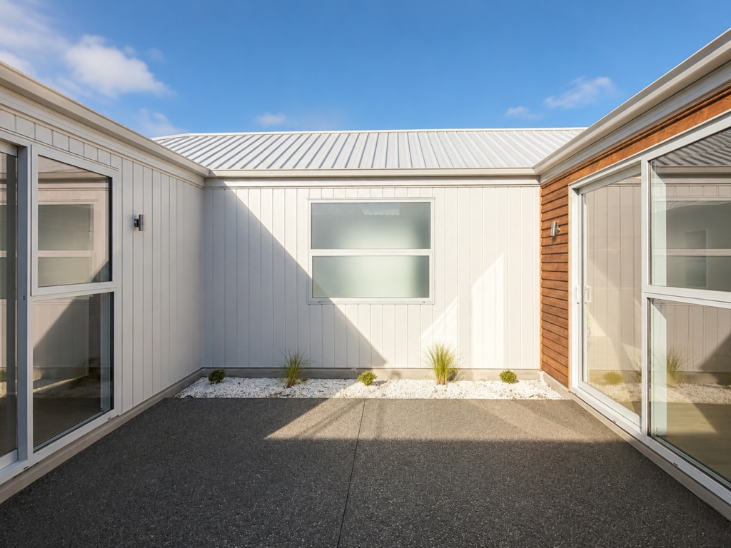Garden of 4-bedroom 3-bathroom custom home at 101 Birches Road, Prebbleton