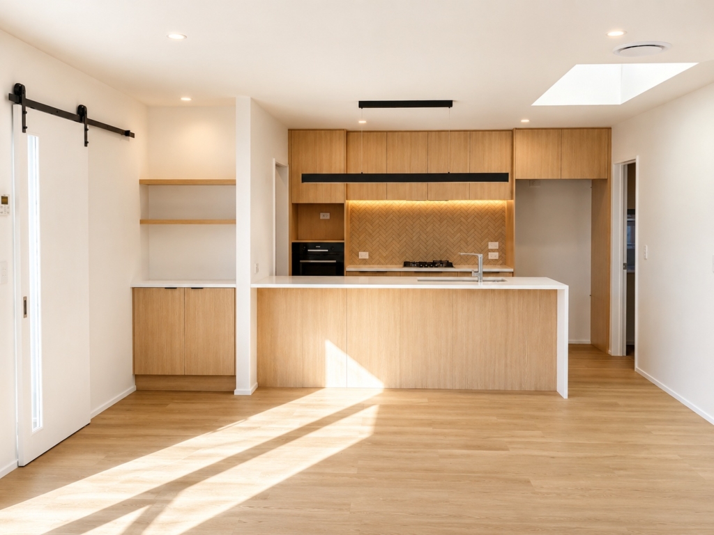 Kitchen in 4-bedroom 3-bathroom custom home at 101 Birches Road, Prebbleton