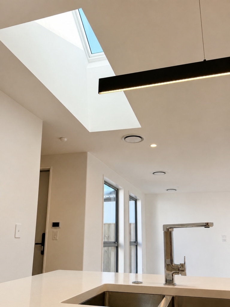 Kitchen in 4-bedroom 3-bathroom custom home at 101 Birches Road, Prebbleton