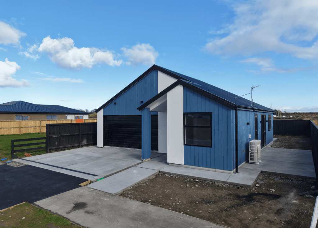 Exterior of custom home at Lot 86 Hampton Grove, Prebbleton
